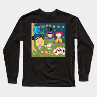 Alice in Wonderland Long Sleeve T-Shirt